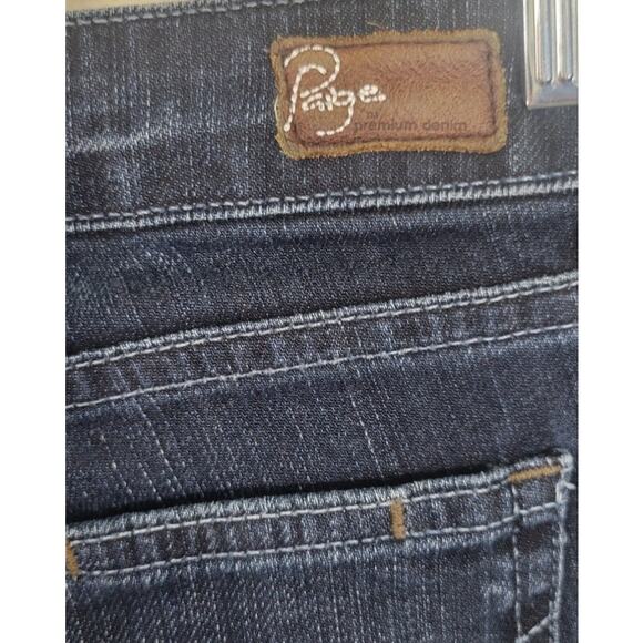 Paige Jeans Womens Size 31 Robertson Flare Raw Hem Boho Hippie Festival Retro - Picture 8 of 10